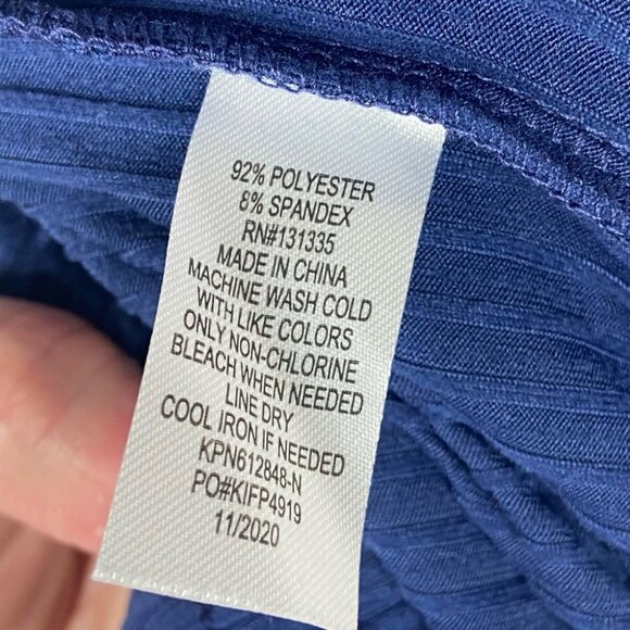Nordstrom Socialite Wide Leg Blue Pants Loungewear Size Small 2020 Navy‎ Blue S - Picture 7 of 10